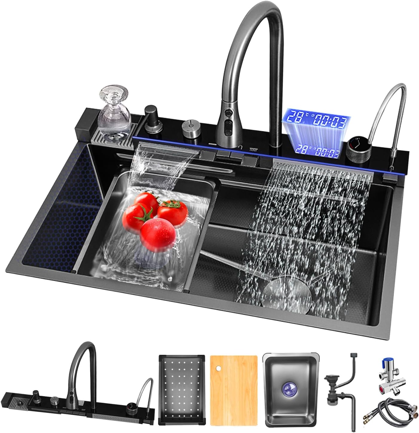 Lavaplatos Moderno Acero Inoxidable 304